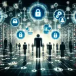 "Kurumsal Erişim Yönetimi ve Kimlik Doğrulama Platformları: Dijital Güvenliğin Temeli üzerine bir makalede yer alan grafik, güvenli kimlik doğrulama süreçlerini ve erişim yönetim sistemlerini görselleştiren bilgileri sunmaktadır."